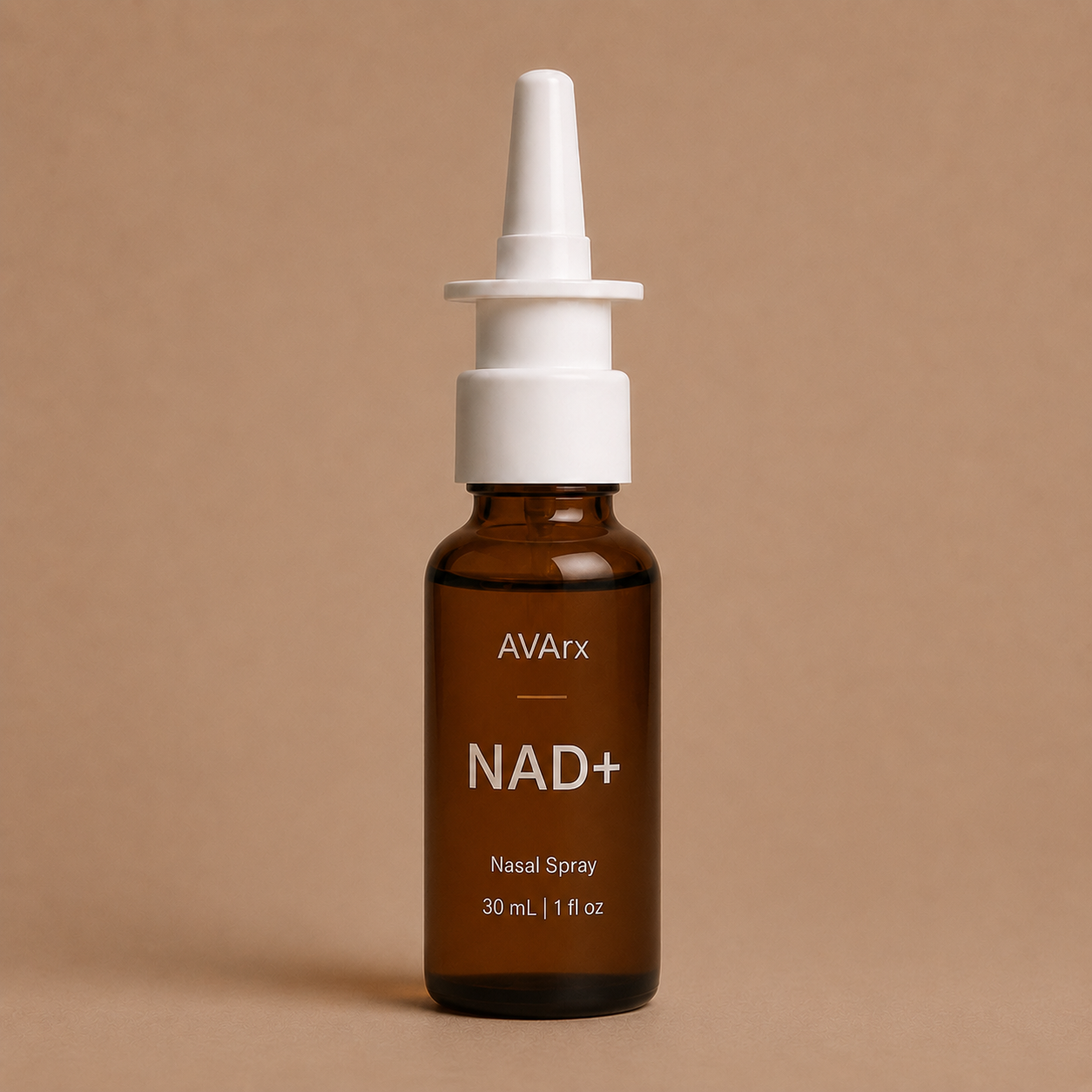 NAD+ nasal spray bottle