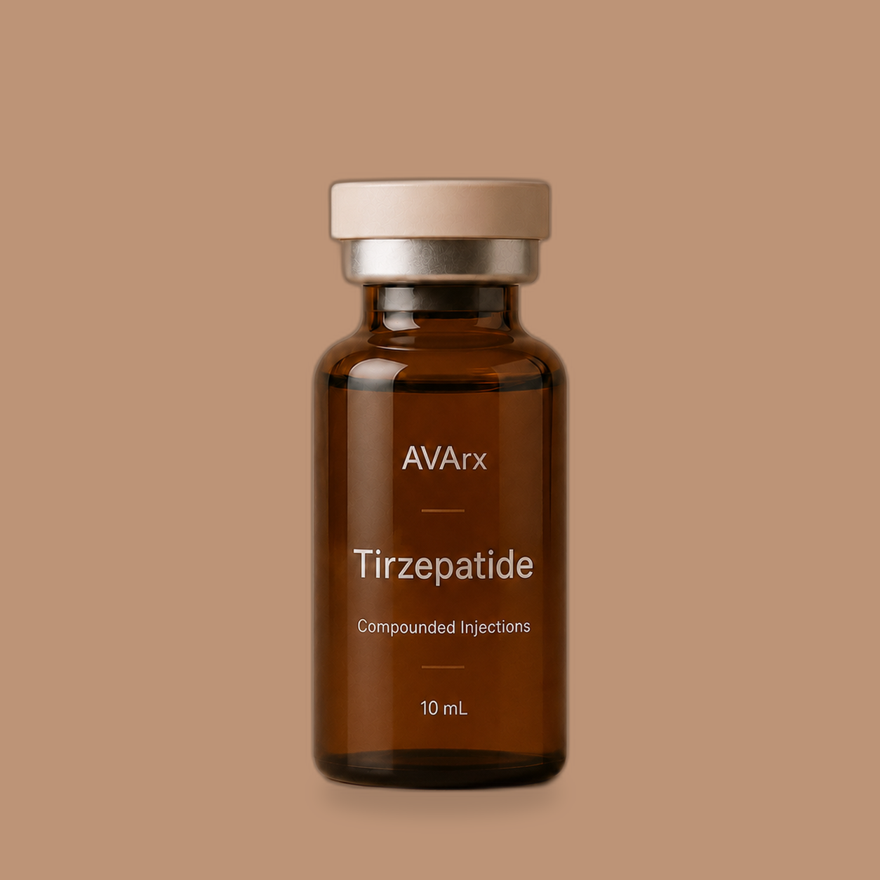 Tirzepatide injection vial
